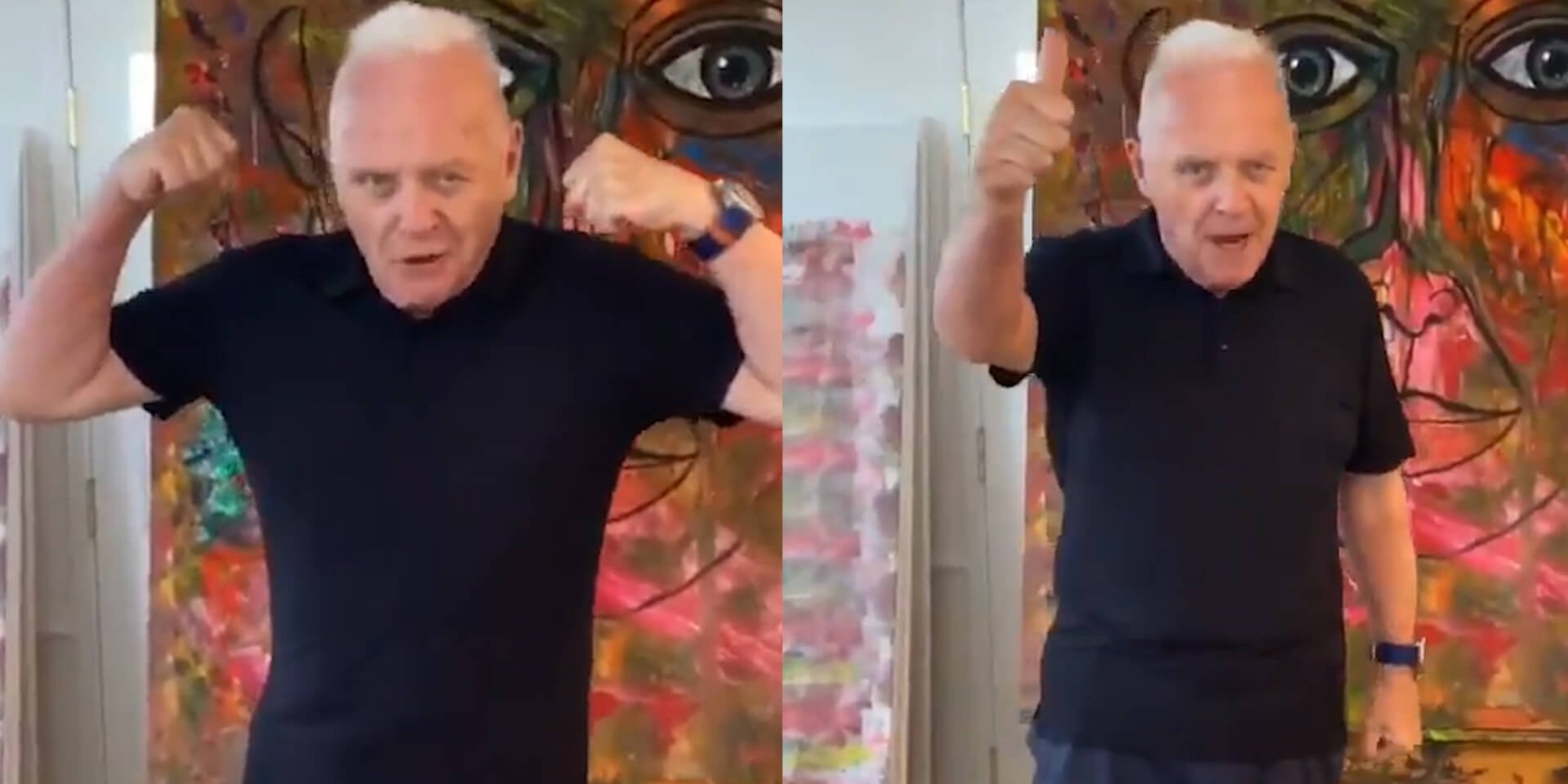 ES FUROR: no te pierdas el debut de Anthony Hopkins en TikTok