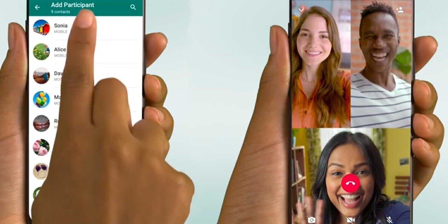 WhatsApp: cómo hacer videollamadas con hasta 8 personas a la vez