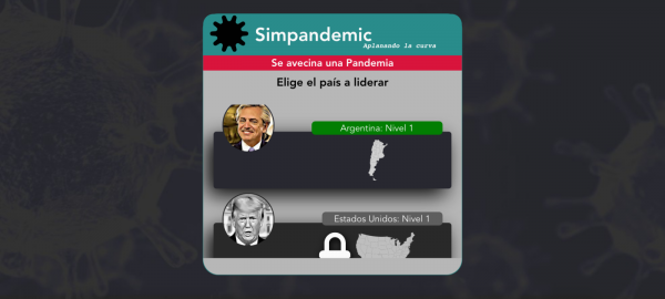 SIMPANDEMIC: el jueguito online para gobernar un país en pandemia que es furor