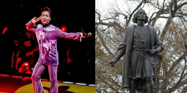 En Minnesota piden reemplazar una estatua de Cristóbal Colón por una de Prince