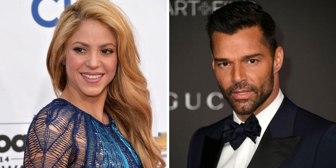ES FUROR: La foto inédita de Shakira y Ricky Martin de hace casi 30 años atrás
