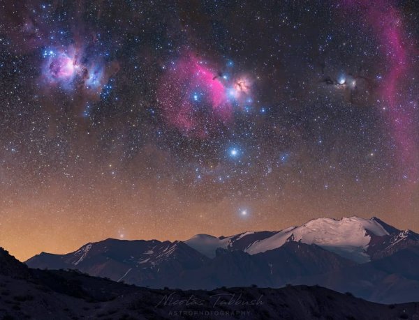 La foto del cielo estrellado de San Juan que fue destacada por la NASA