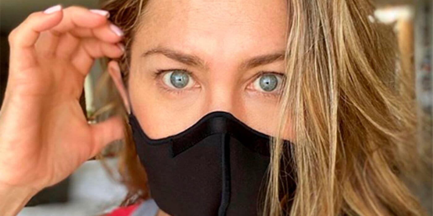 La impactante publicación de Jennifer Aniston para concientizar sobre el uso de tapabocas