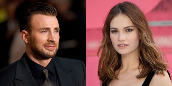 Chris Evans y Lily James juntos en Londres: ¿hay amor?