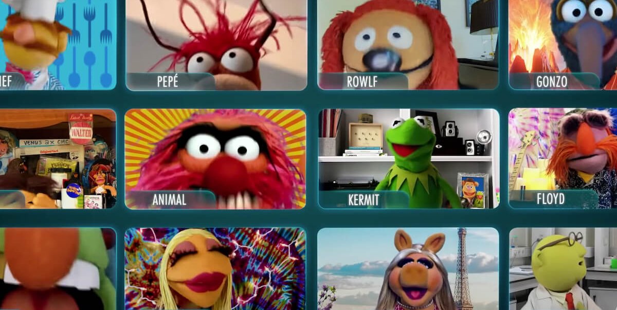 Los Muppets también se reencontraron virtualmente y fue furor