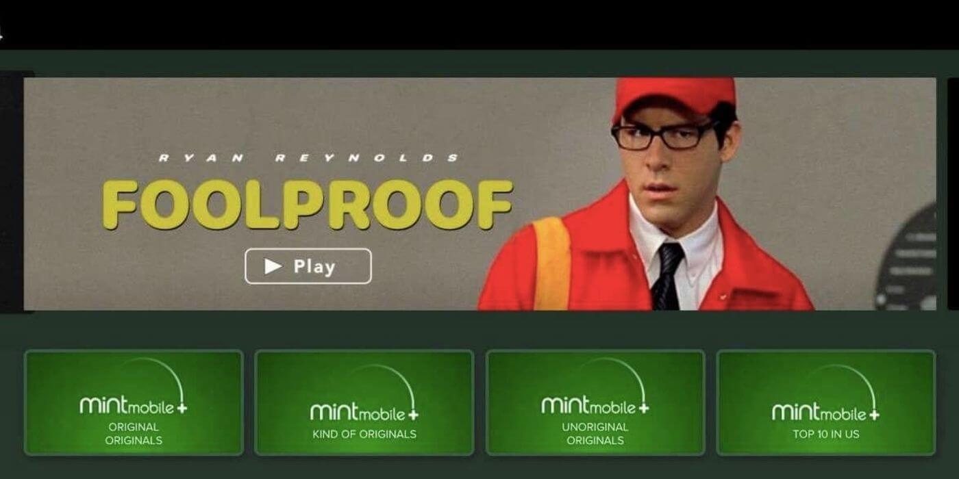 Ryan Reynolds lanzó su propia plataforma de streaming y tiene una sola película, protagonizada por él