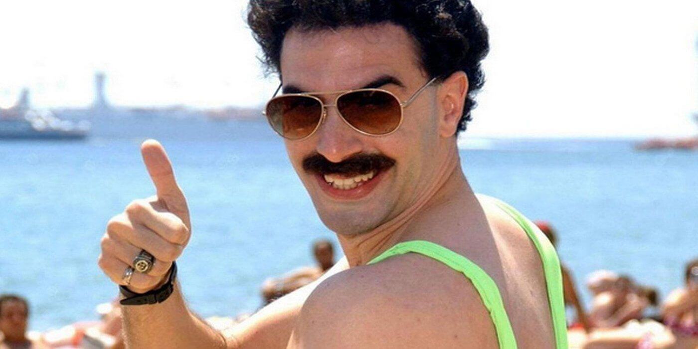 Lo descubrieron: Sacha Baron Cohen está filmando cosas vestido de Borat