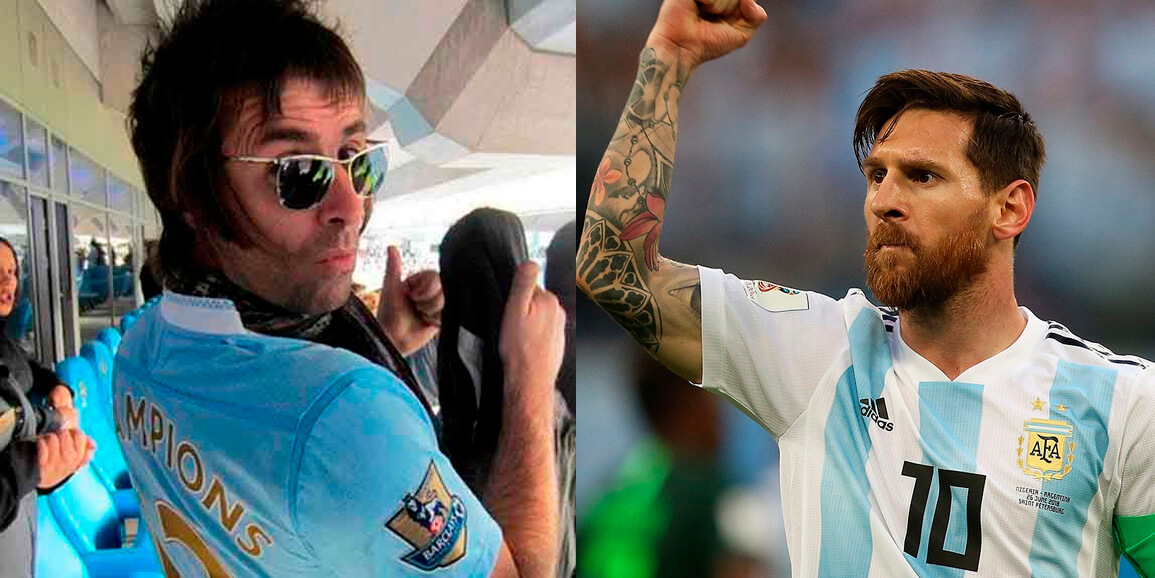 Entusiasmado, Liam Gallagher pide Messi para el Manchester City: esto dijo sobre el 10 argentino