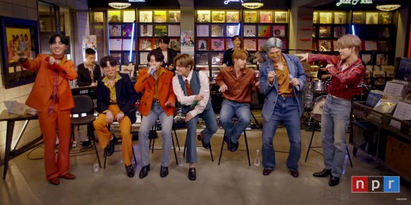 BTS rompió record de audiencia con su show en la serie de conciertos ‘Tiny Desk’