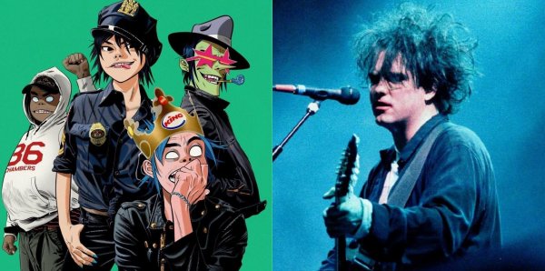 Mirá a Gorillaz y Robert Smith de The Cure en ‘Strange Timez’