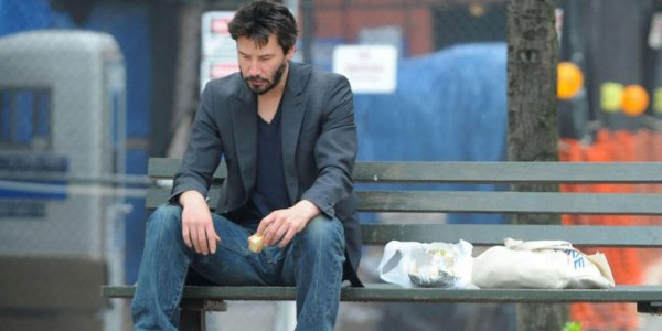 Keanu Reeves recrea su propio meme “Sad Keanu” en su nuevo cómic