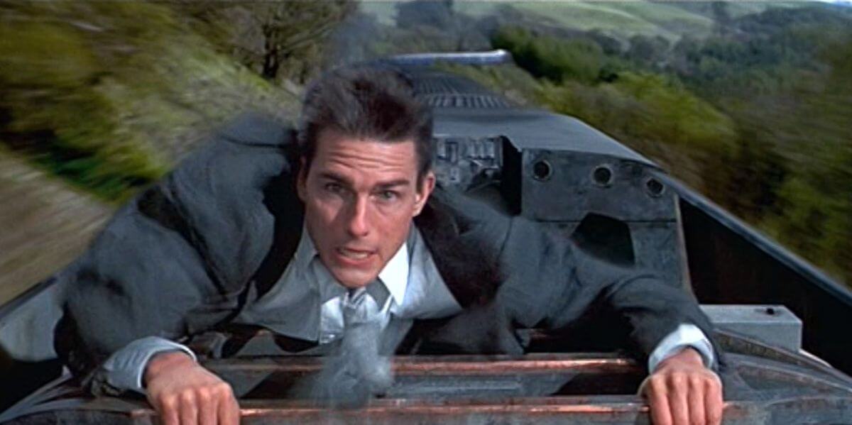 VIDEO: vieron a Tom Cruise filmando Misión Imposible 7 arriba de un tren a alta velocidad