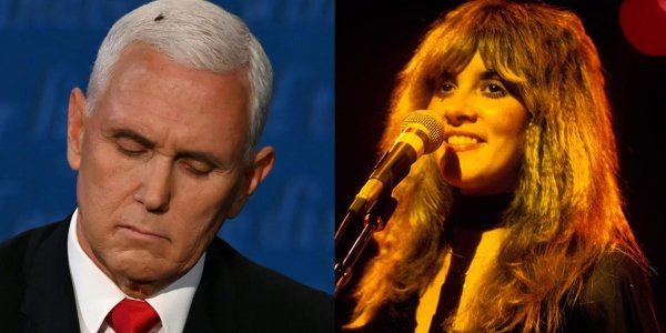 El genial crossover entre el viral de Fleetwood Mac y la mosca de Mike Pence