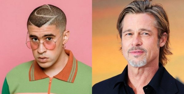 Bad Bunny debutará en Hollywood actuando junto a Brad Pitt