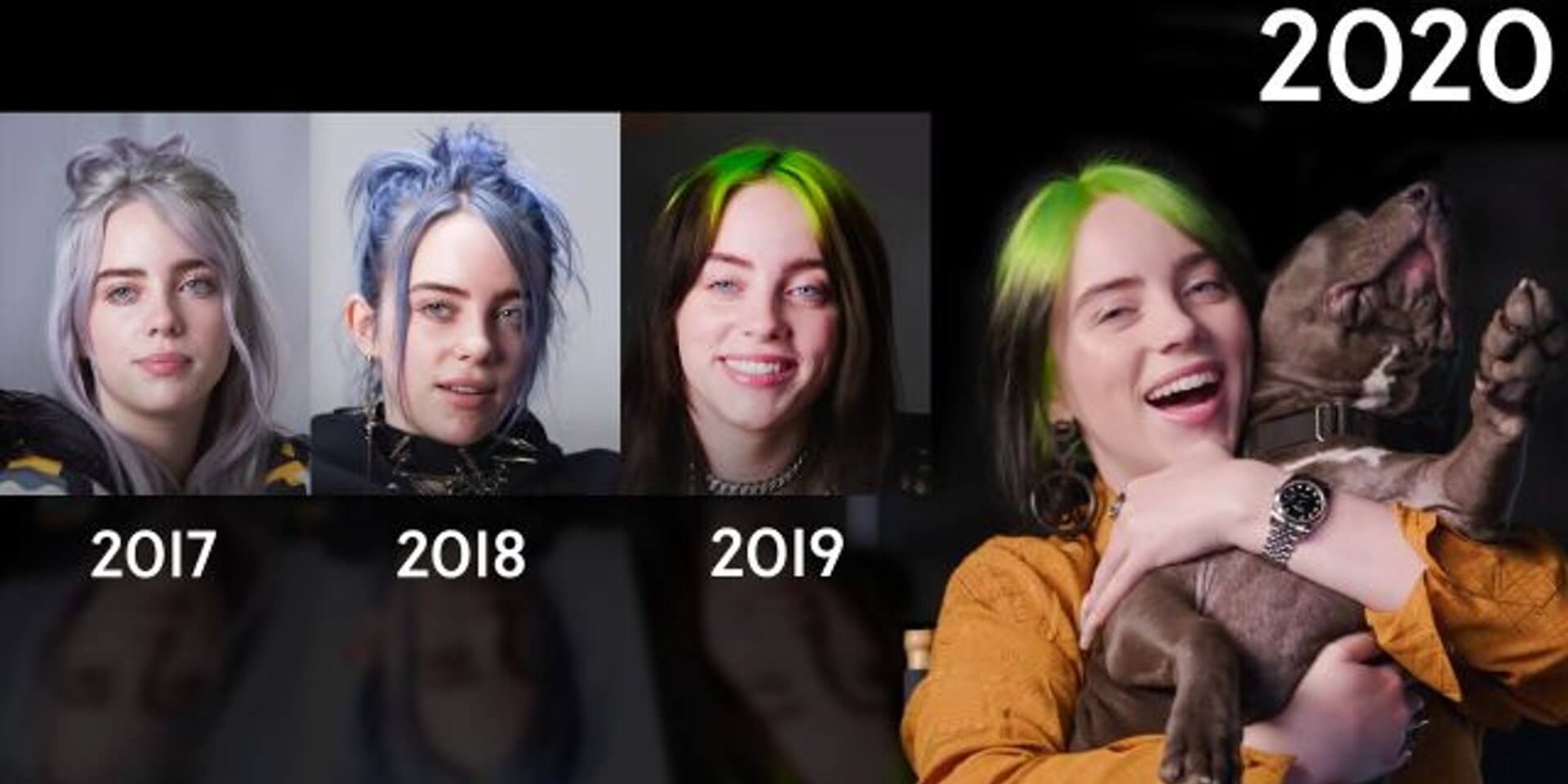 Billie Eilish respondió las mismas preguntas que hace 3 años, ¡mirá la comparación de sus respuestas!