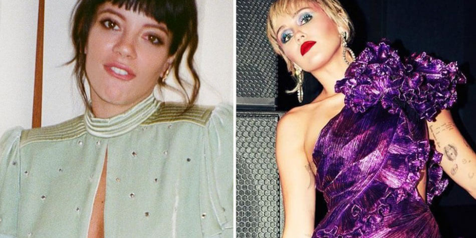 Lily Allen reveló que consumió drogas para parecerse a Miley Cyrus