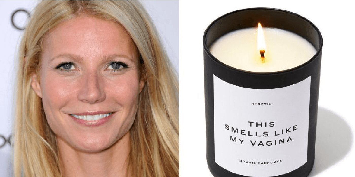 Una de las velas con olor a la vagina de Gwyneth Paltrow explotó en la casa de una mujer