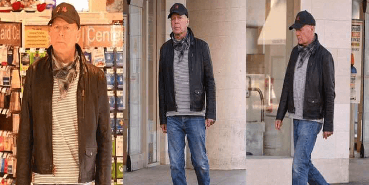 Bruce Willis fue echado de un local por no llevar tapabocas