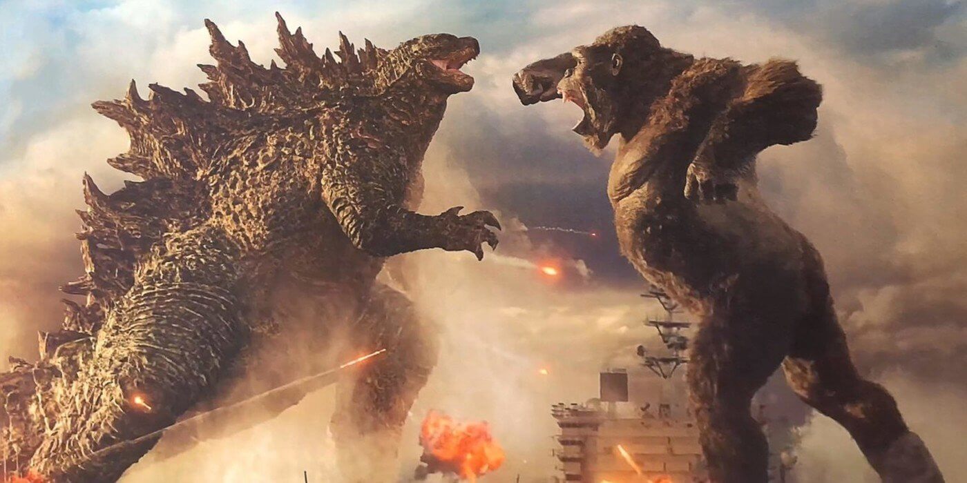 Godzilla y Kong pelean bajo el agua en el nuevo póster de su próxima película