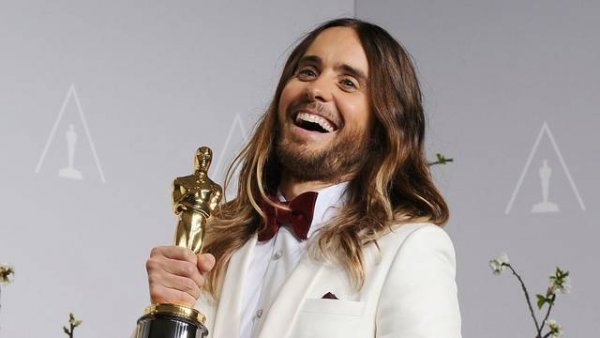 Jared Leto con su Oscar