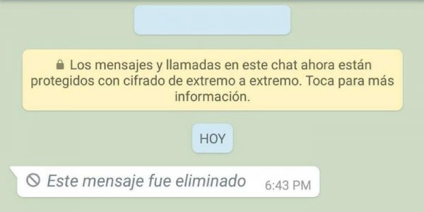 El truco para ver los mensajes eliminados de WhatsApp