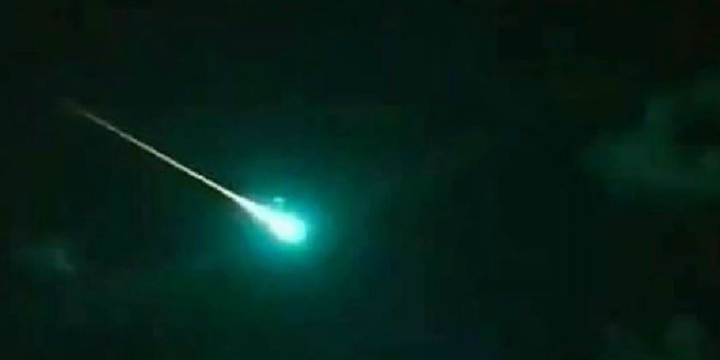 Impactante: un meteorito surcó el cielo y se vio desde Mendoza, San Juan y Chile
