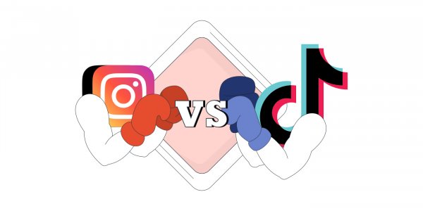 Instagram vs Tik Tok: no va a promover videos provenientes de la plataforma
