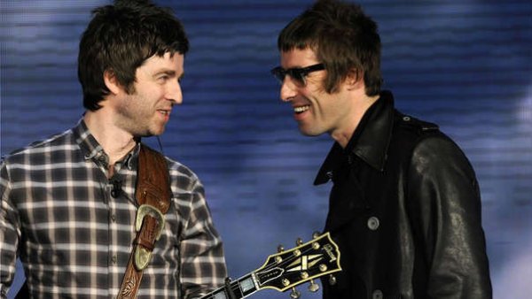 Noel y Liam Gallagher 