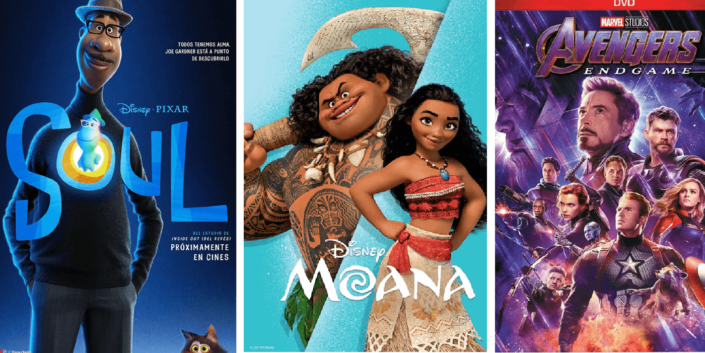 Las 10 películas más vistas en Disney+ a nivel mundial en enero 2021