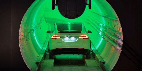 Así son los túneles futuristas que propone Elon Musk para aliviar el tráfico