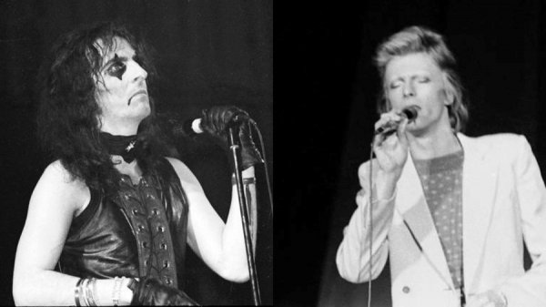 Alice Cooper contó cómo impulsó la carrera de David Bowie