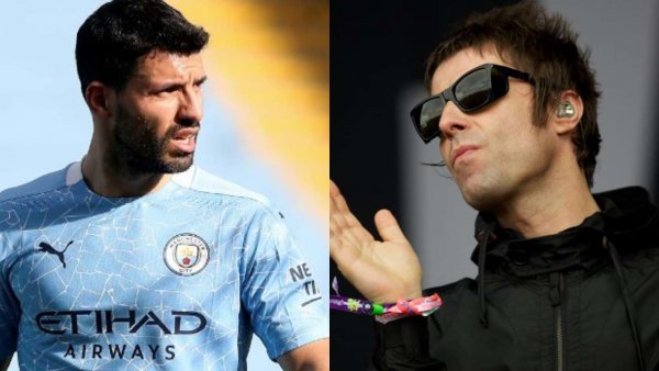 Liam Gallagher le agradeció a Sergio Kun Agüero por todos los buenos momentos en el Manchester City