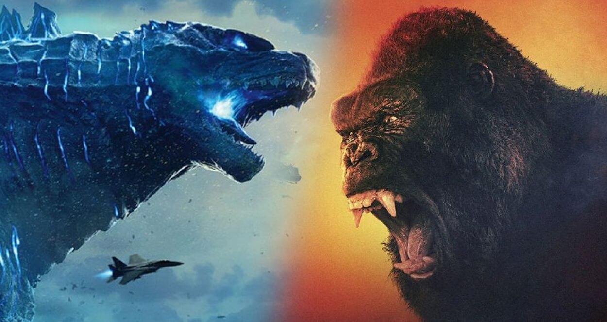 Los nuevos pósters de Godzilla vs Kong prometen que “uno caerá”