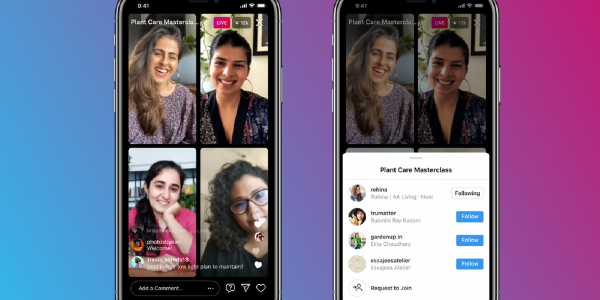 Instagram lanza Live Rooms