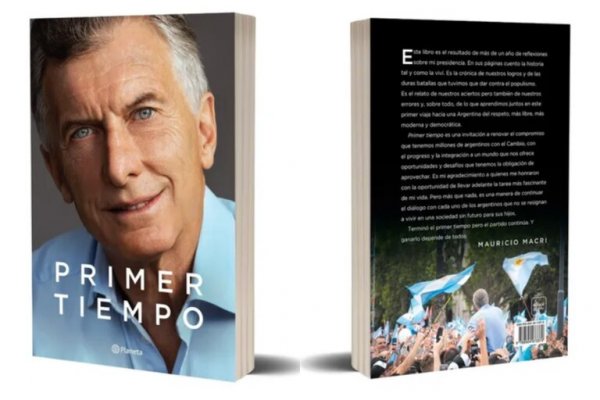 Libro de Mauricio Macri primer tiempo