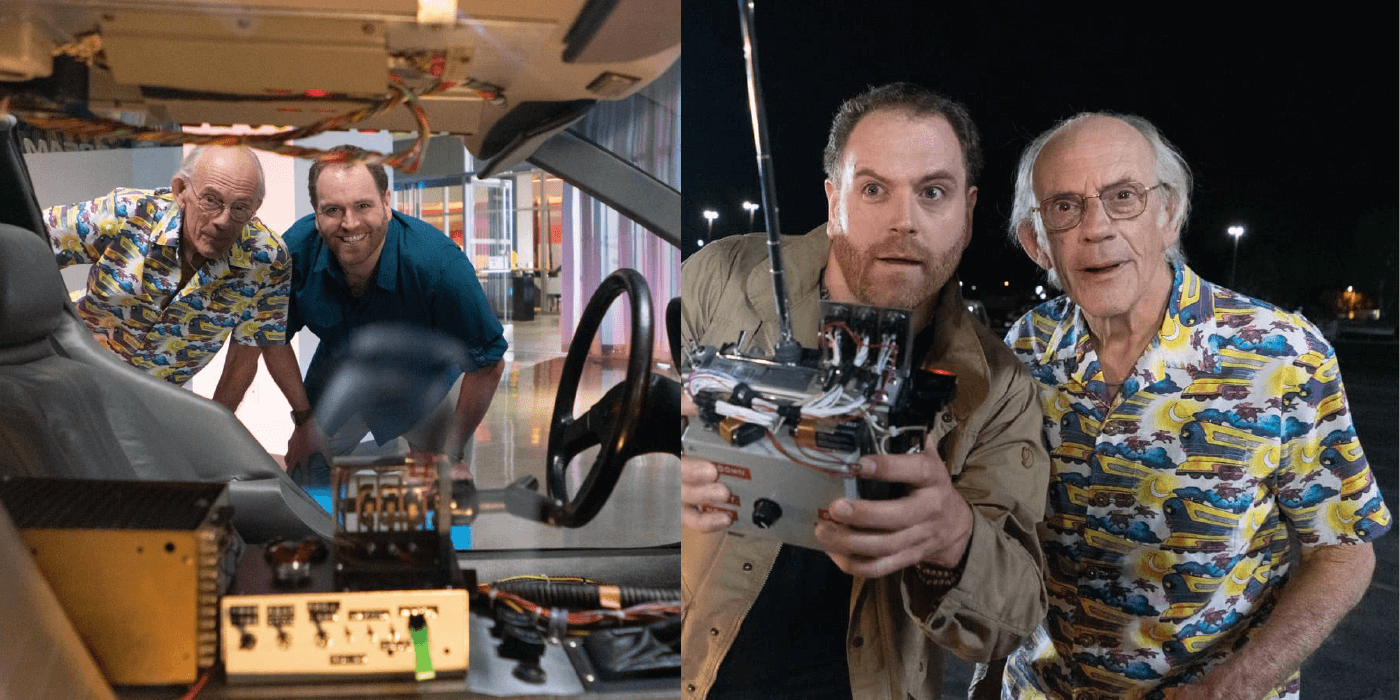 Christopher Lloyd buscará los DeLorean de Volver al Futuro en una serie