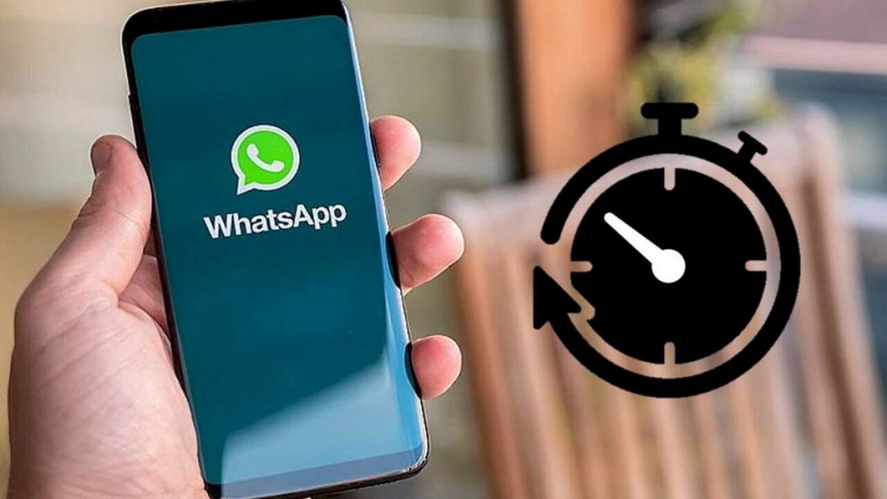 ¿Cómo enviar mensajes temporales en WhatsApp?