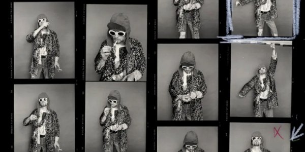 Subastan la última sesión de fotos de Kurt Cobain como un NFT