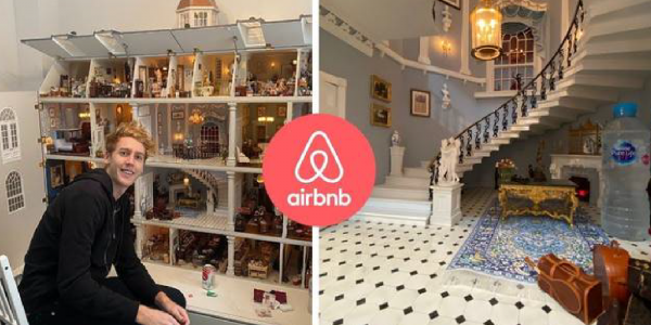 Suben fotos de una casa de muñecas a Airbnb y consiguen reservas
