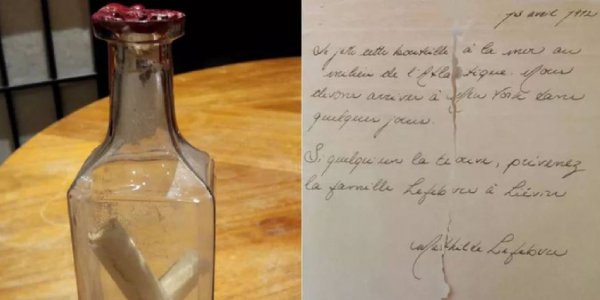 Encuentran el mensaje que una pasajera del Titanic escribió el día antes del hundimiento