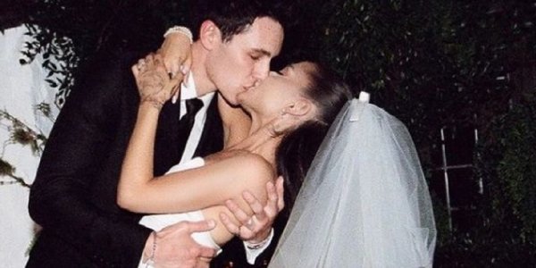 Ariana Grande reveló las primeras fotos de su soñado casamiento