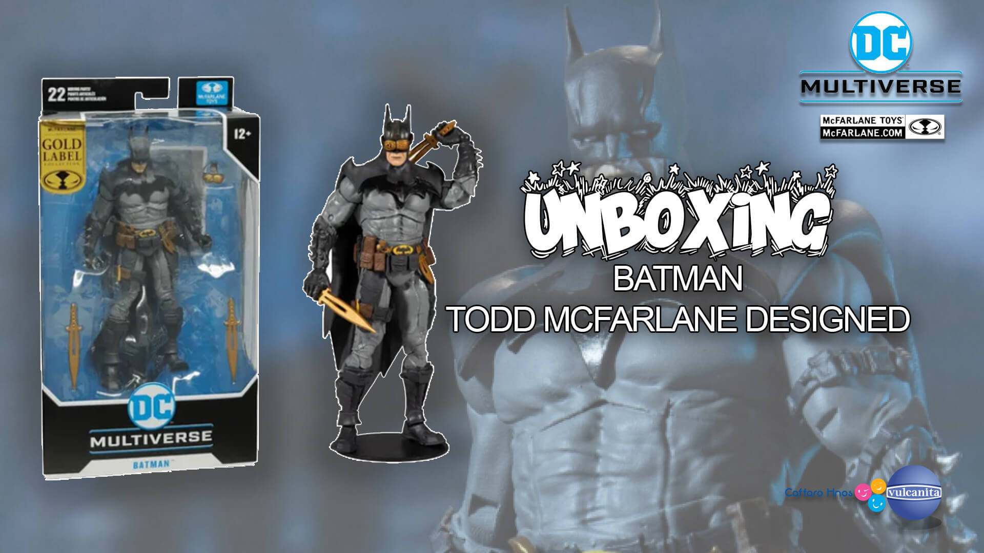 UNBOXING: Batman Todd McFarlane designed