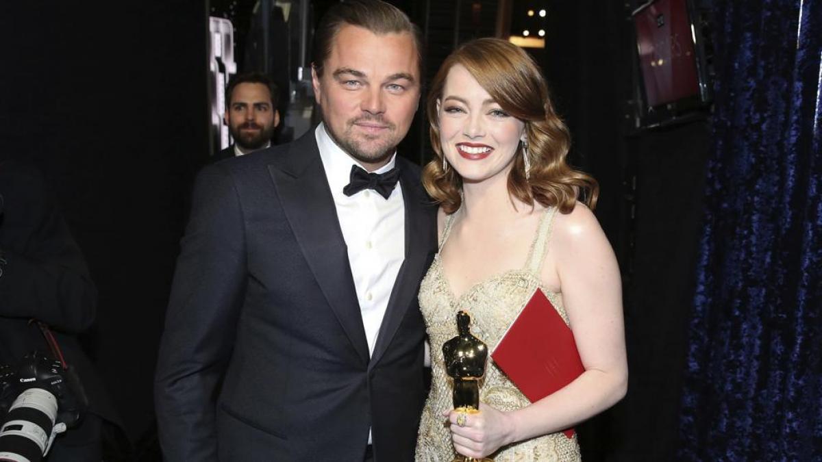 Emma Stone reveló lo que siente por Leo DiCaprio