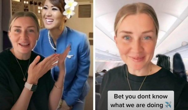Viral de TikTok: ¿Por qué saludan las azafatas cuando entras al avión?