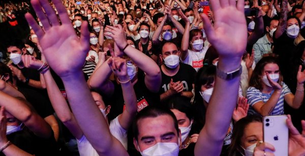 El concierto experimento de Barcelona no transmitió coronavirus