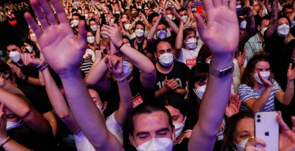 El concierto experimento de Barcelona no transmitió coronavirus