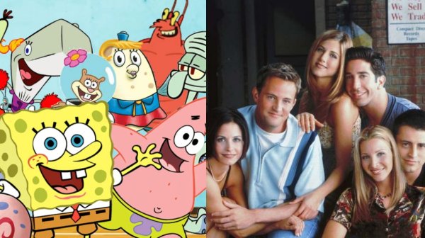 ¿Qué une a Friends con Bob Esponja?