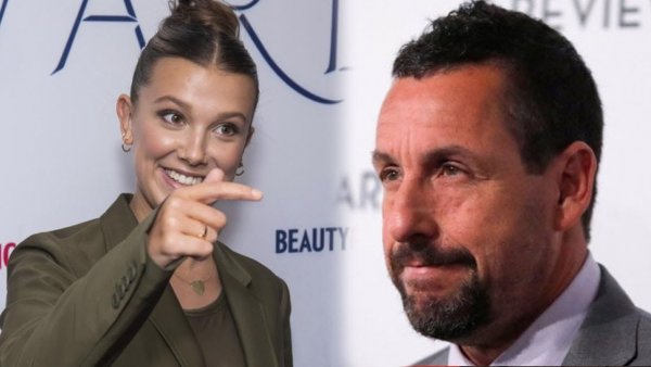 Adam Sandler pidió trabajar con Millie Bobby Brown