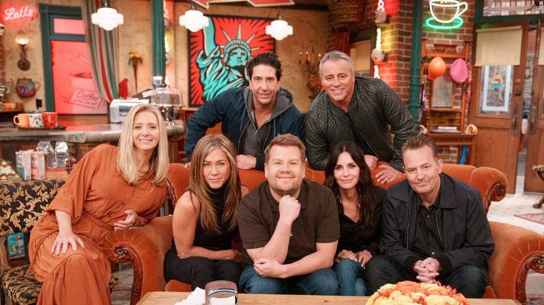 El elenco de “Friends” se reunió en el Carpool Karaoke de James Corden