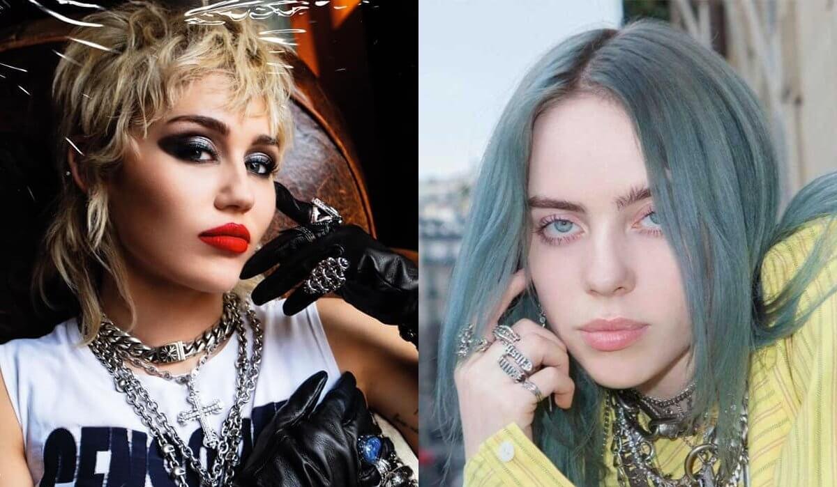 Miley Cyrus confesó que quiere colaborar con Billie Eilish